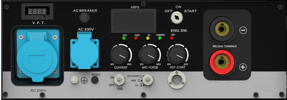 200A gasolina avaliado Industrial-purposed MMA/Cellulose/TIG Welding Generator