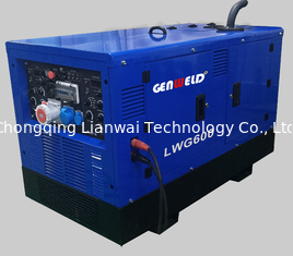 GENWELD LWG600 600A Gerador de soldadora a diesel para MMA/TIG/FCAW/Gouging/Soldura de celulose