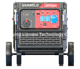 Grupo de gerador silencioso portátil da gasolina 7kW de LWG8000iE