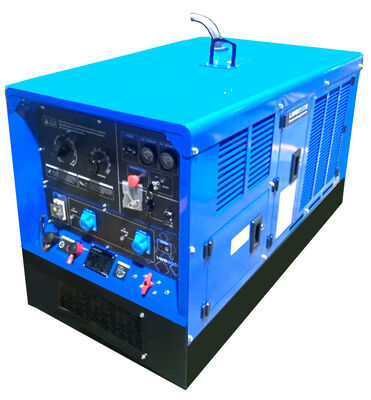 comprar GENWELD LWG600A máquina de soldagem de tubulação com motor refrigerado a ar de 4 cilindros e saída de gerador AC230V/4Kw para um desempenho robusto online manufacture