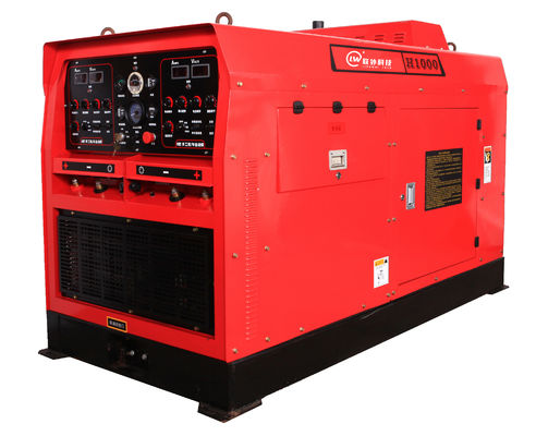 comprar H1000 Máquina de Soldadura Acionada por Motor Com 500A x 2 Posições de Soldadura Dupla online manufacture