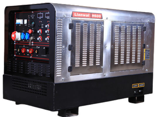 comprar Gasoduto 600A Gerador de Soldadores de Combustível Duplo Trifase 400V 20kW online manufacture