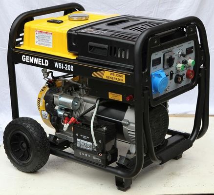 comprar WSI-200 200A Gerador de Soldadores Portáteis / Máquina de Soldadura de Arco de Inversor de Gasolina online manufacture