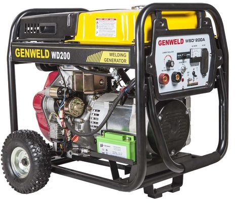 comprar GENWELD WD200A Gerador Diesel Portátil, Gerador Diesel Doméstico Com Potência de Saída AC 2.0Kw online manufacture